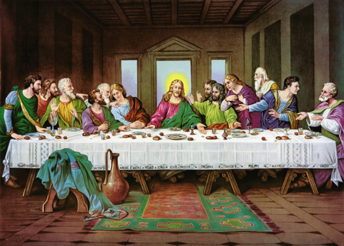 Reflexões sobre a última ceia na pintura de Leonardo da Vinci