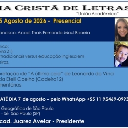 Convite: Tertúlia Presencial IHGSP com Palestra de Márcia Etelli Coelho